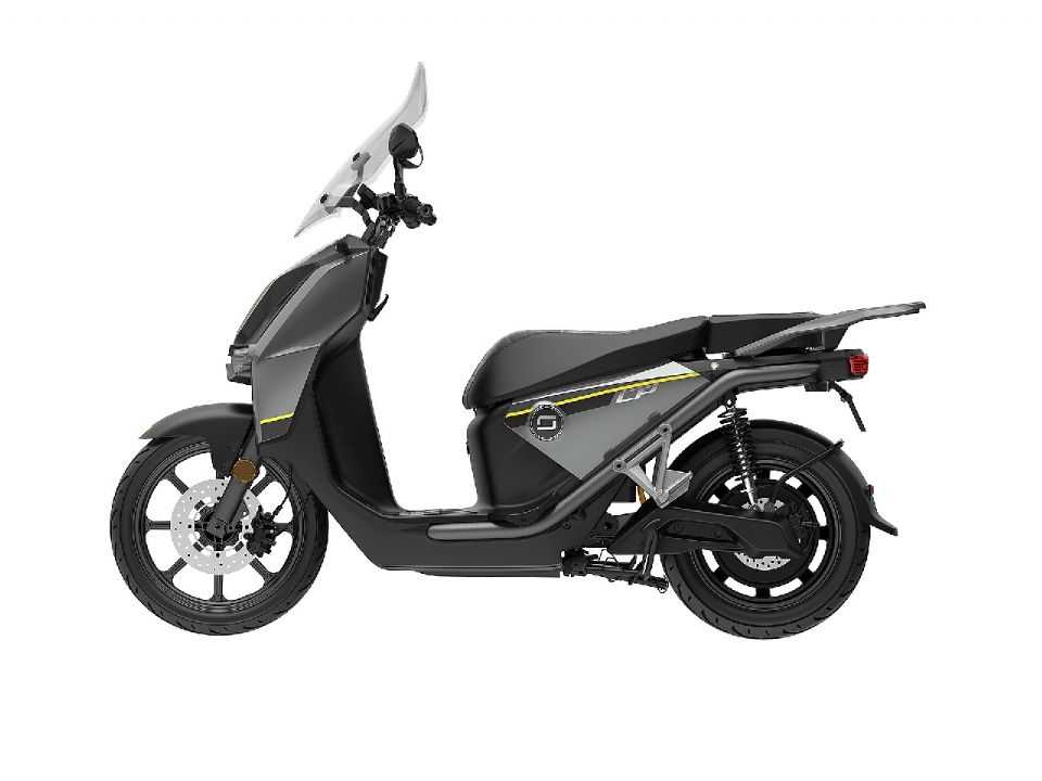 Super Soco CPx scooter elétrico lateral